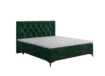 Luxury Upholstered bed Box spring bed Double bed Upholstery Fabric Design Bed Furniture